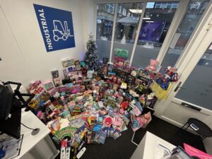 Christmas toy donation for 2024 holiday season.