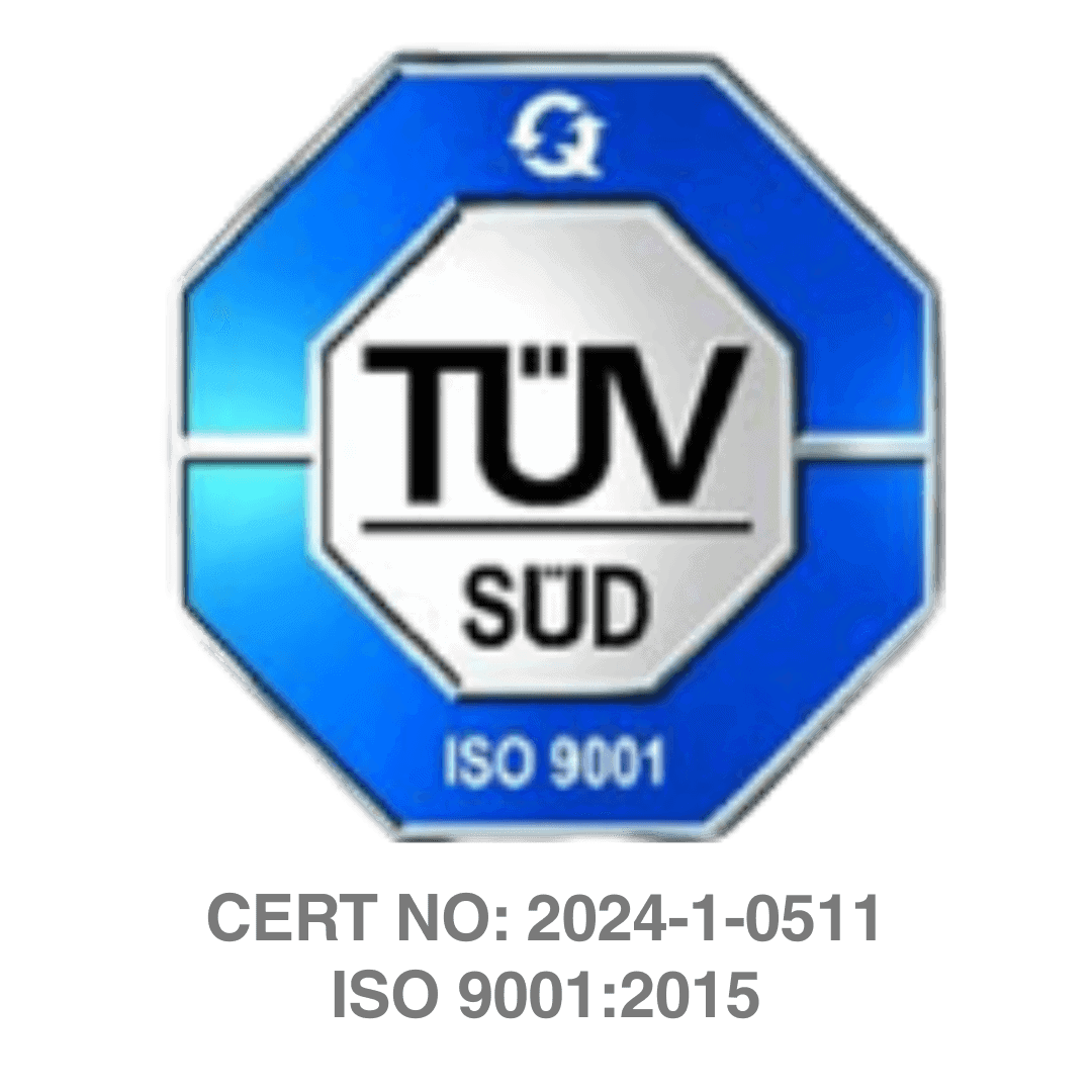 ISO 9001 certified logo for BEST Software Indonesia emphasizing quality management systems and trust in cloud solutions powered by Pro Int