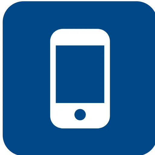 Smartphone icon representing the Best Cloud software solutions offered by BEST Software Indonesia   Powered by Pro Int tailored for modern business needs and cloud technology integration