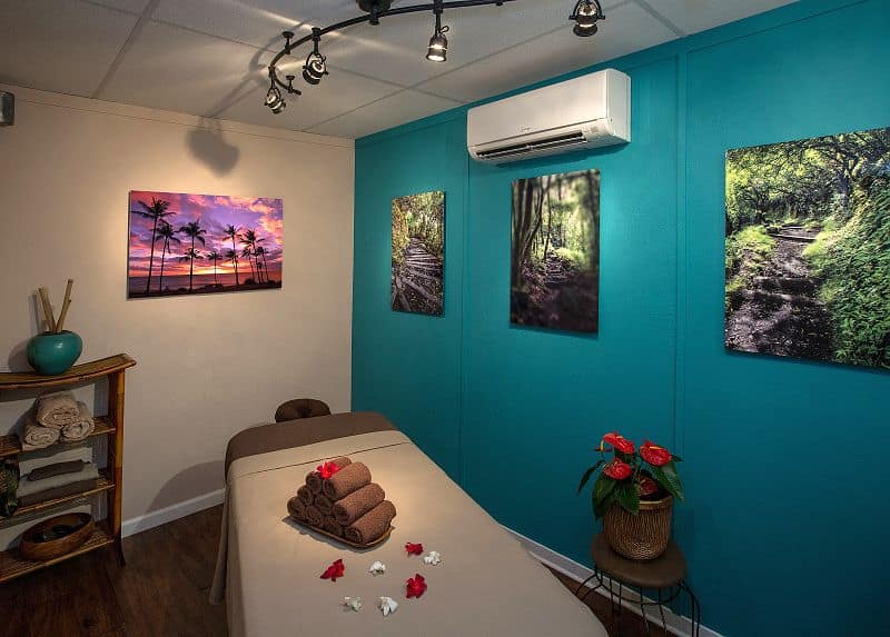 Hawaii Natural Therapy - Molokai Massage Room