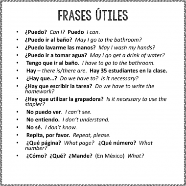 frases-utiles-1 How to have an immersion classroom