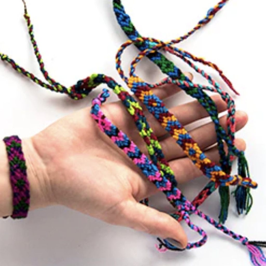 Spanish and French Friendship Bracelets