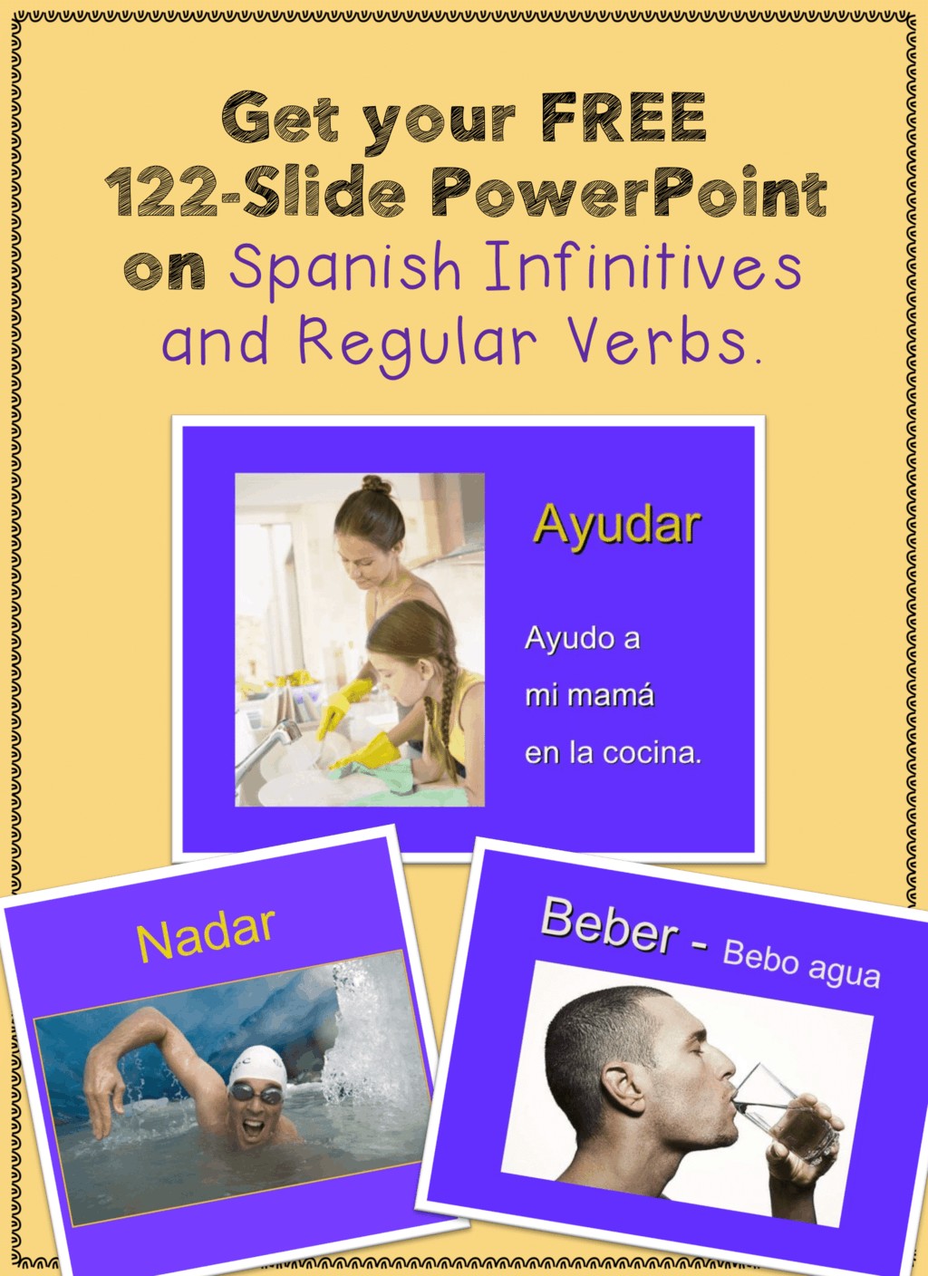 Spanish Infinitives and Regular Verbs PowerPoint
