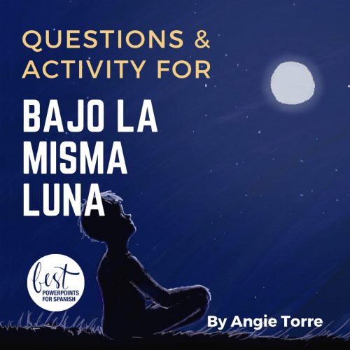 Bajo la misma luna questions and Activity for AP Spanish