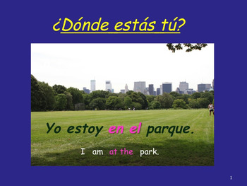 Spanish Estar, Places and Emotions PowerPoint and INB Activities - Image 3