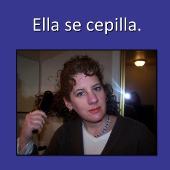 Spanish Reflexive Verbs PowerPoint and Interactive Notebook Activities - Image 4