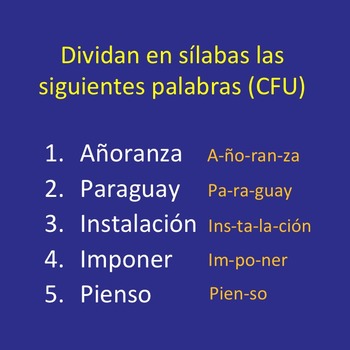 Accents in Spanish PowerPoint, TPR Story and Printables - Image 2