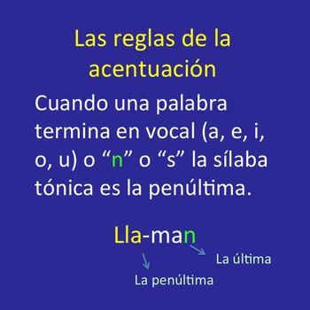 Accents in Spanish PowerPoint, TPR Story and Printables - Image 3