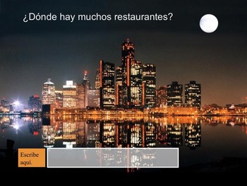 Spanish Places Los lugares Google Drive Activity - Image 3