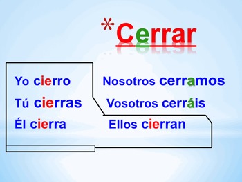 Spanish Stem-Changing Verbs PowerPoint and Interactive Notebook Activity - Image 4