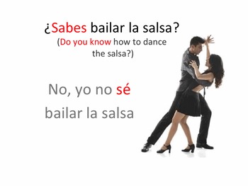 Spanish Saber Conocer PowerPoint and Interactive Notebook Activity - Image 3