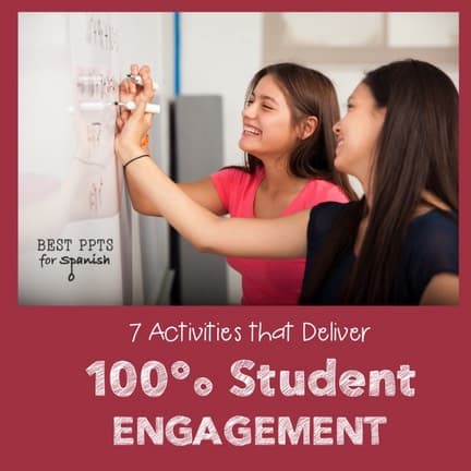 Seven Activities that Deliver 100% Student Engagement: Spanish Google Drive Activities