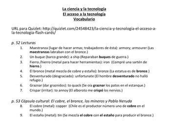 Vocabulary for Triángulo aprobado for AP Spanish - Image 4