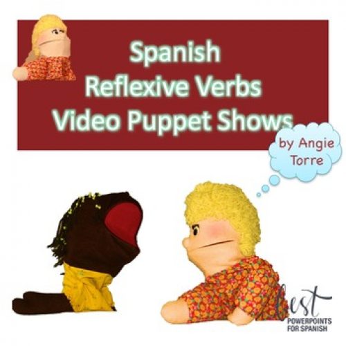 Spanish Reflexive Verbs Video Puppet Shows