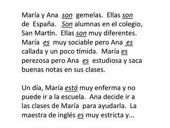 Ser Estar TPR Stories and Other Activities - Image 2