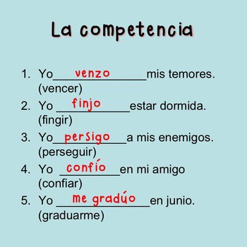 Spanish Present Tense No-Prep Lesson Plans and Curriculum - Image 3