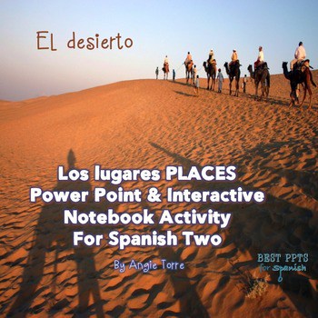 Spanish Places Los lugares PowerPoint