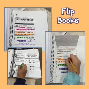 Interactive Notebook and Google Drive Activities for Spanish One and Two - Image 3