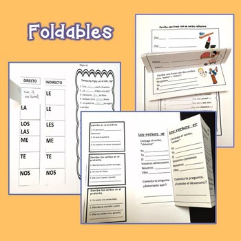 Interactive Notebook and Google Drive Activities for Spanish One and Two - Image 2