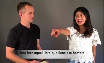 Spanish Demonstrative Adjectives and Pronouns Video - Image 3