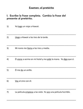 Spanish Three Assessments for an Entire Year - Image 2