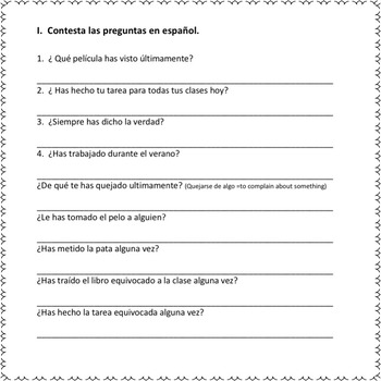 Spanish Three Assessments for an Entire Year - Image 4