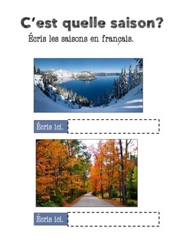 French Weather Interactive Notebook and Google Drive Activity - Image 3