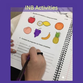 Spanish Food La comida PowerPoint and Interactive Notebook Activities - Image 2