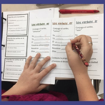 Spanish Two Interactive Notebook and Google Drive Activities - Image 2