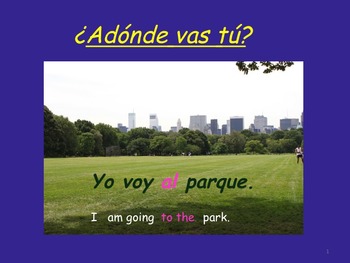 Spanish Verbs Ir, Venir, and Places PowerPoint, TPRS Stories and Activities - Image 2