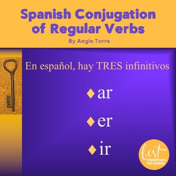 Spanish Conjugation of Regular Verbs