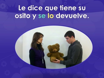 Spanish Double-Object Pronoun TPR Story and PowerPoint - Image 3