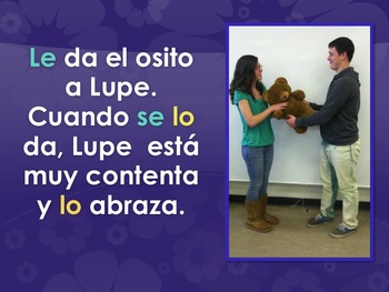 Spanish Double-Object Pronoun TPR Story and PowerPoint - Image 2