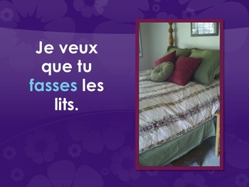 Subjunctive TPR Story PowerPoint in French - Image 4