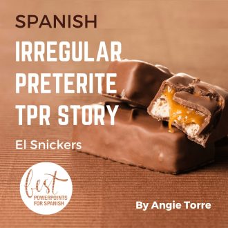 Irregular Preterite TPR Story in Spanish