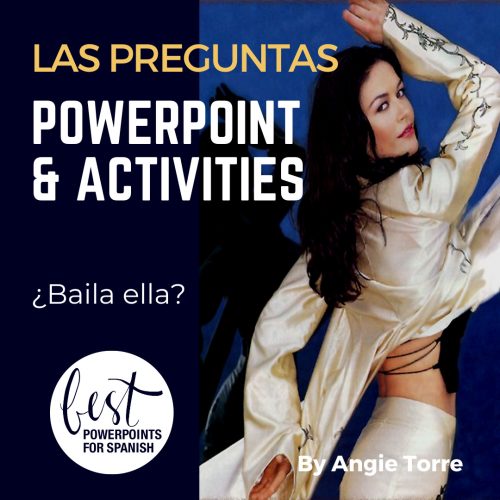 Spanish Questions PowerPoint and Activities