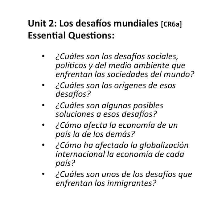 AP Spanish Language and Culture Syllabus - Image 3