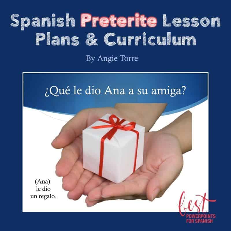 Spanish Preterite No-Prep Lesson Plans and Curriculum