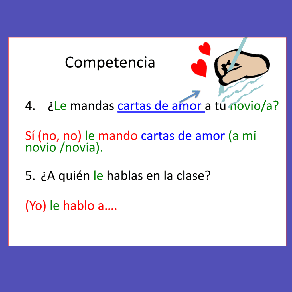 Spanish Object Pronouns Paired and Group Activities and Dice Game - Image 3