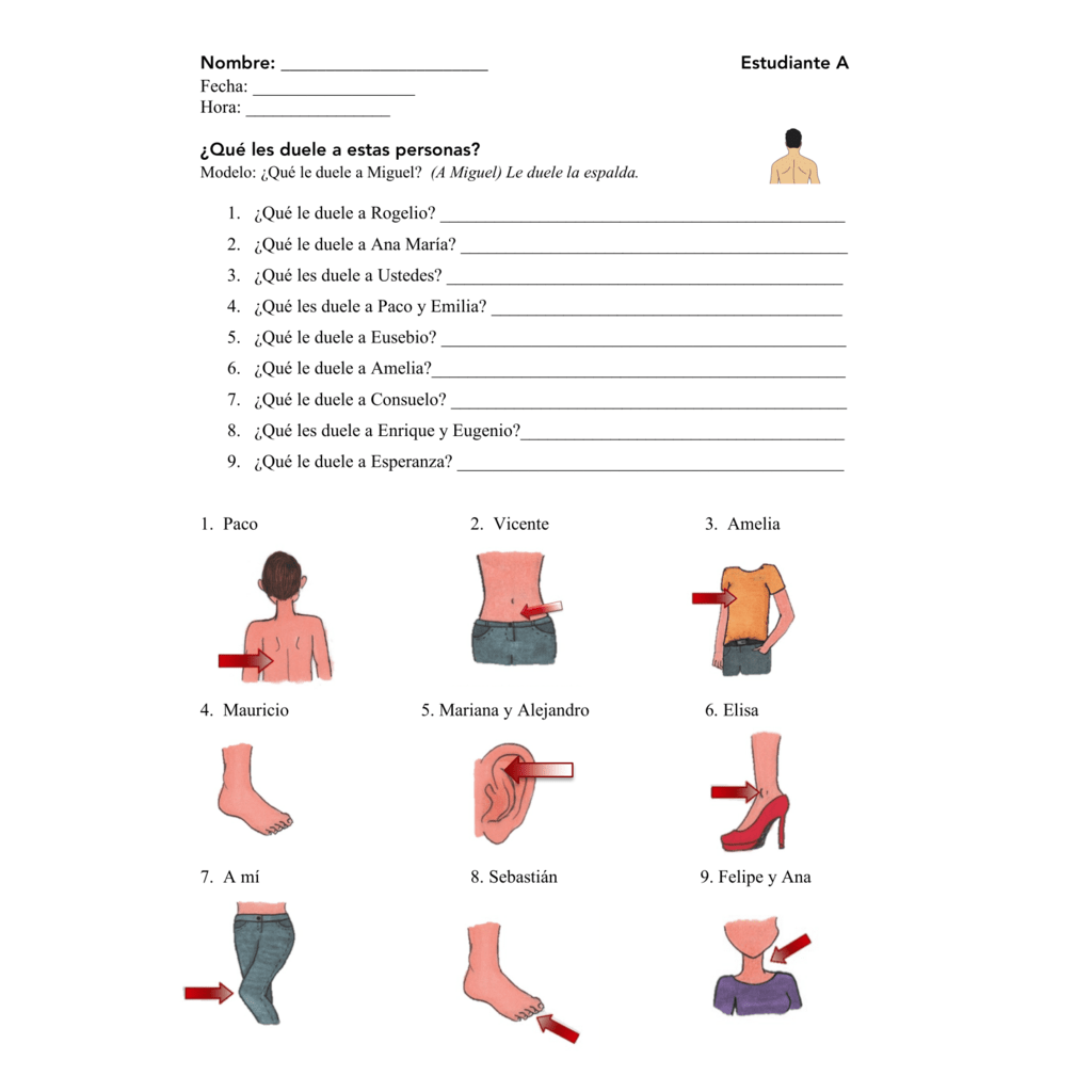 Spanish Object Pronouns Paired and Group Activities and Dice Game - Image 4