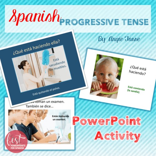 Spanish Progressive Tense Activity
