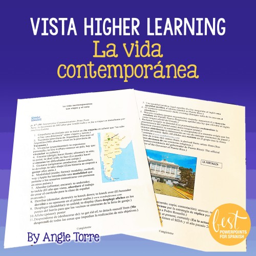 Vista Higher Learning La vida contemporánea