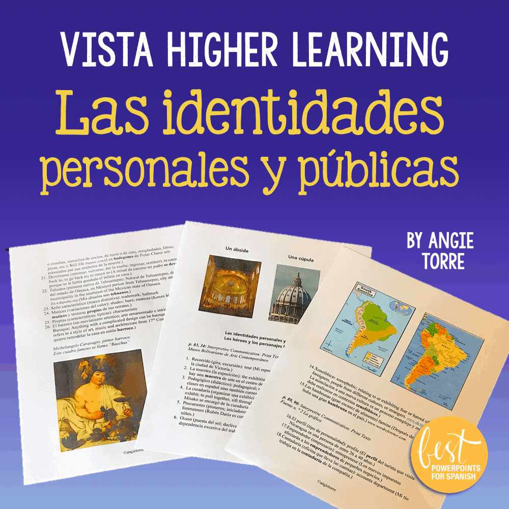 Vista Higher Learning Las identidades personales y públicas