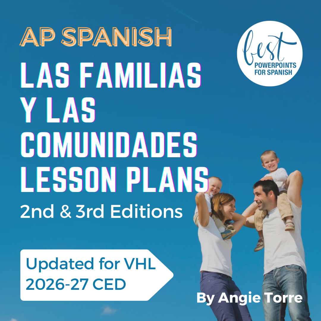 Las familias y las comunidades Lesson Plans for Vista Higher Learning