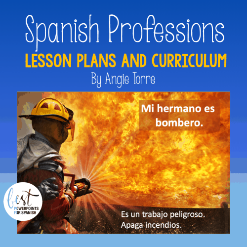 Spanish Professions Lesson Plans and Curriculum by Angie Torre