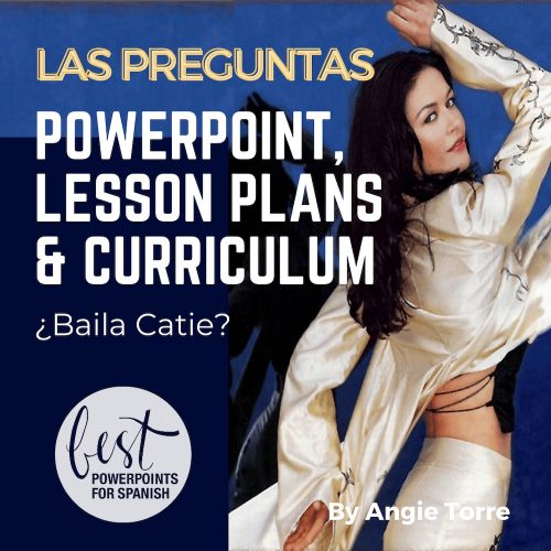 Preguntas Curriculum How to Form Questions in Spanish ¿Baila Catie? Woman dancing