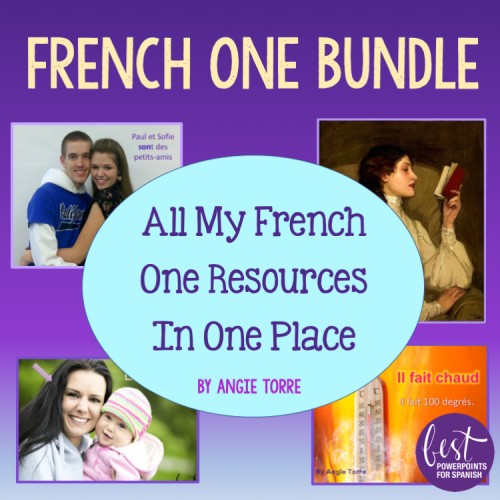 French One Bundle All my French One Resources in One Place