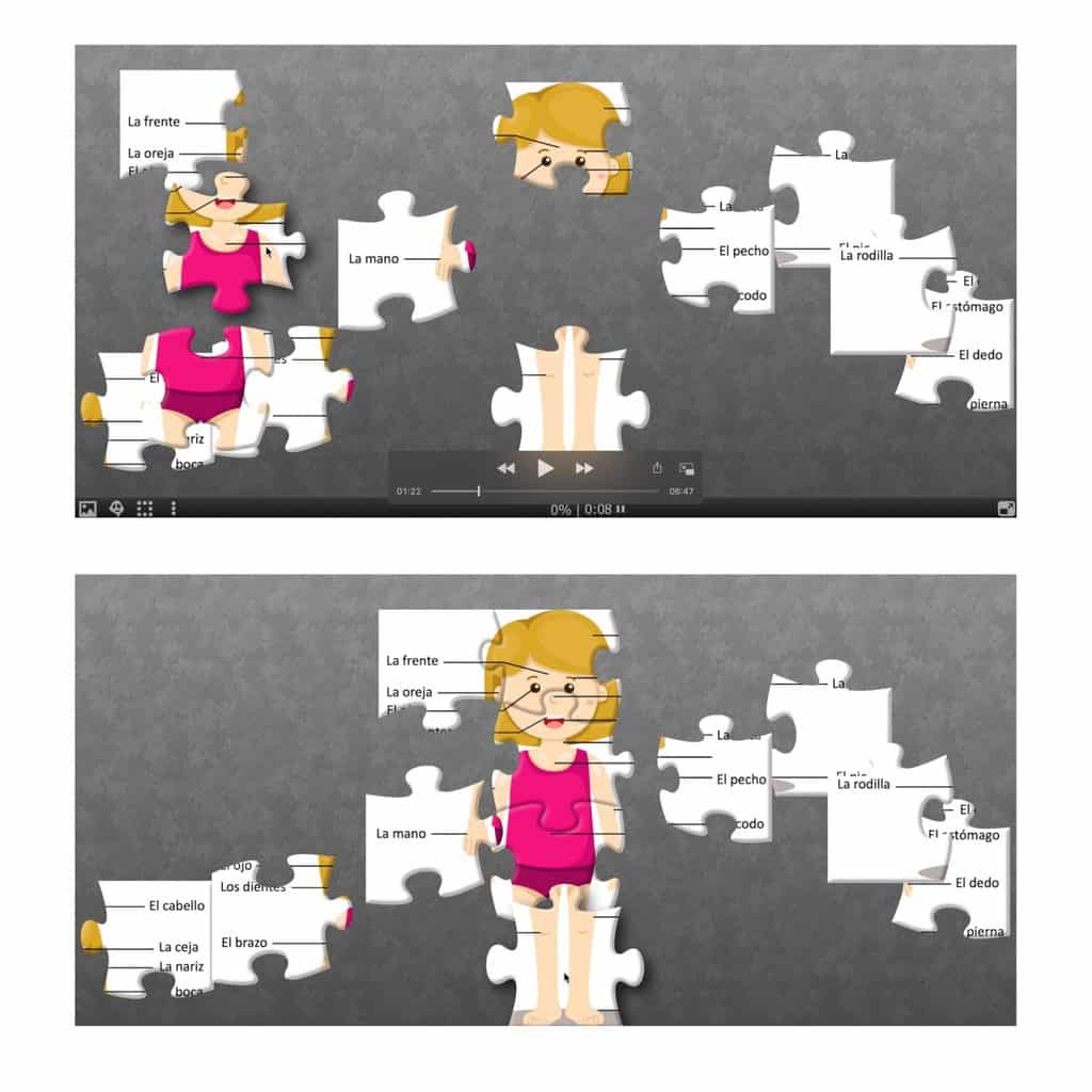 Spanish Digital Escape Room for the Body and Health El cuerpo y la salud - Image 7