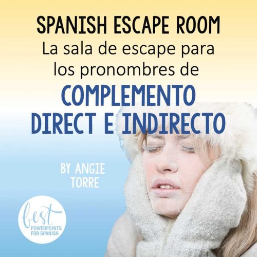 Spanish Object Pronouns Escape Room