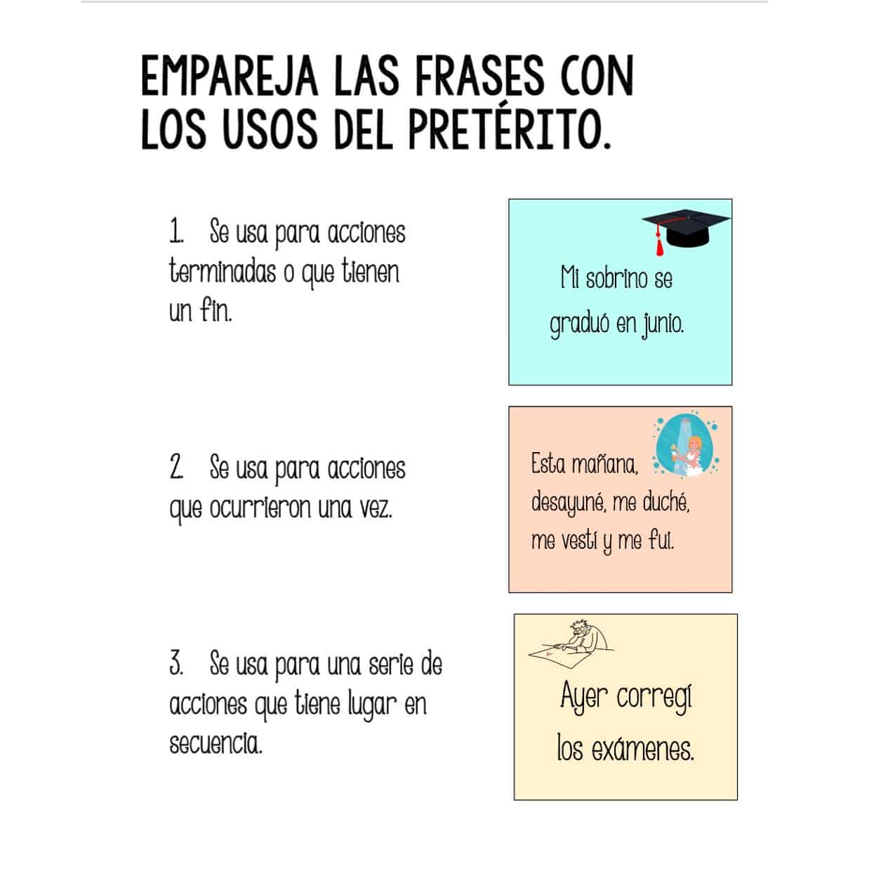 Spanish Preterite Imperfect Google Drive Activities - Image 2